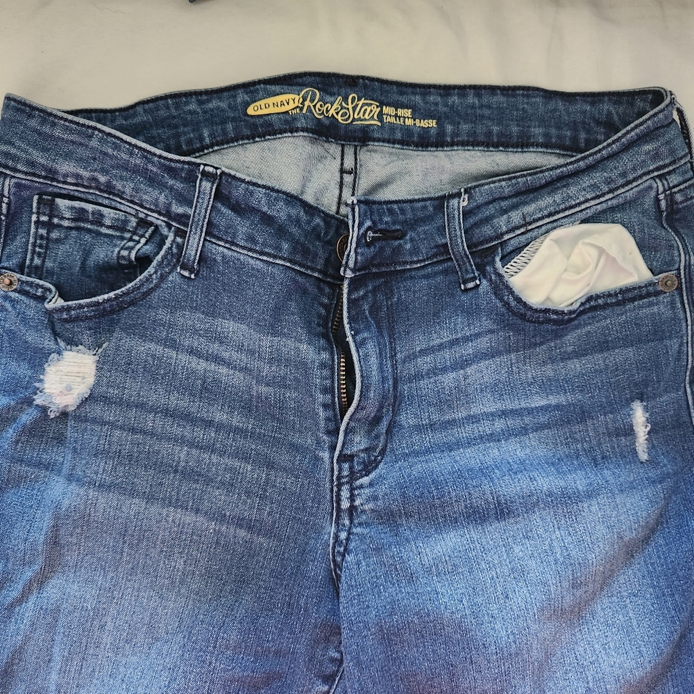 Old Navy Rockstar jeans size 10